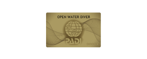 PADIオープンウォーターダイバーCカード