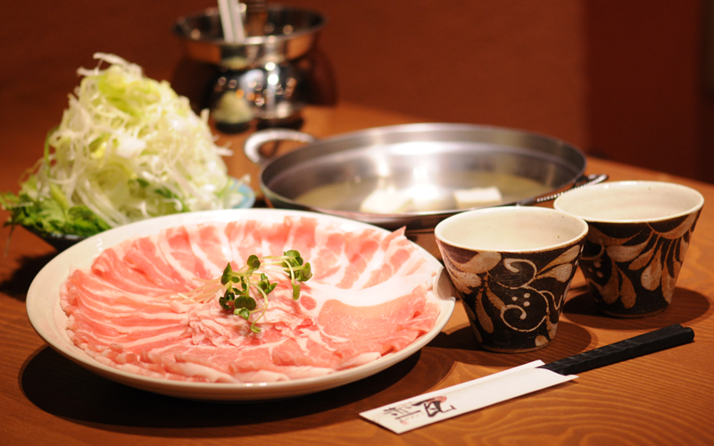 絶品あぐーのつゆしゃぶ