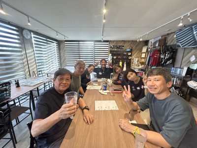 台風でも潜れたうぇい♪