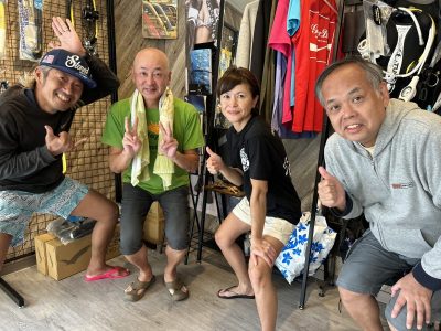 ３本全てでサメ祭り♪