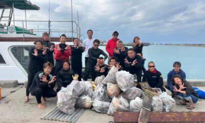 宜野湾海中清掃活動!