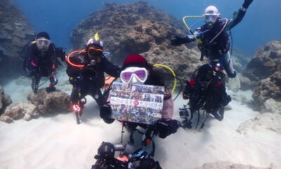 ケラマでマクロで900本記念ダイブ♪