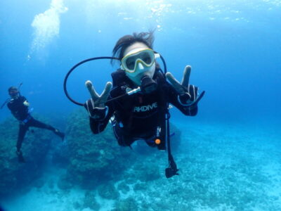 慶良間でライセンスGETだぜ☆