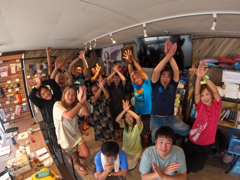 最高のダイブでした。