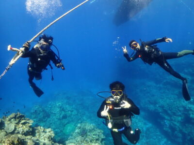 夏のケラマで体験ダイビング♪