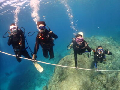 キレイなケラマでOWダイバー誕生！