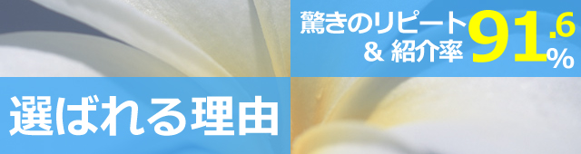 選ばれる理由