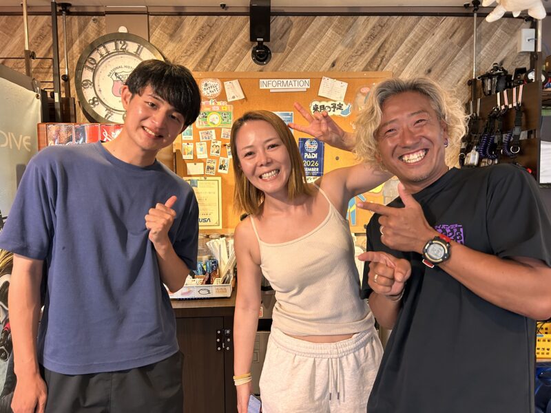 ケラマで講習いぇい♪