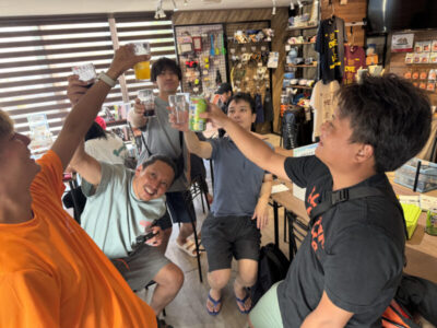 まだ少し波ある！？