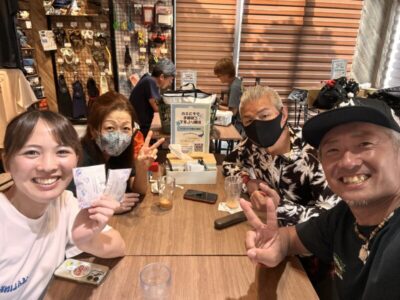 台風後で揺れる揺れる～！